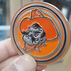 Premium Ncaa Osu Cowboys Poker Chip Card Guard Golf Marker Challenge Coin New
