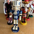 Set Of 10 Vtg Wood Nutcrackers Christmas Decor W movable Mouths 11  To 16  Tall