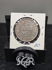 1911 Brazil 2000 Reis  900 Fine Silver Coin