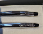 Vintage Cross Classic Century Lustrous Chrome Pen Mechanical Pencil Set Box 3501