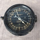 Working Vintage 1944 Chelsea Wwii U s  Navy Deck Clock Mvt S n 460768 24 Hr Dial
