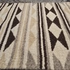 Vintage Navajo Handmade Woven Wool Rug Native American Made 28 5  X 14 5 