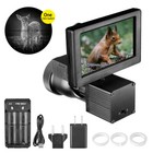 Digital Day night Vision Rifle Hunting Scope 4 3  Portable 1080p Display Screen