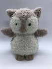 Jellycat London 8  Tan   White Bashful Snowy Owl Plush Stuffed Toy 