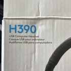 Logitech H390 Usb Headset Black Noise Cancellation Boom Mic Enhanced Sound