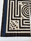 Vintage African Kuba Applique Textile Fabric Republic Of The Congo 33    X 29   
