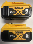 2 Packs New Dewalt Dcb205 20v Max Xr 5 0ah Lithium-ion Battery For Tools Us