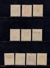 Momen  Gambia Sg  108-117 1921-22 Mint Og H   125 Lot  67965 