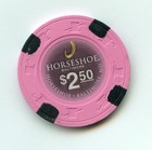 2 50 Chip From The Horseshoe Casino Baltimore Maryland H c