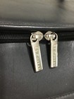 Vintage El Portal Black Leather Luggage Travel Train Case As Is Read