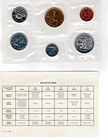 Royal Canadian Mint Uncirculated 6 Coin Set 1992 Ogp