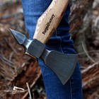 Survival Camping Tomahawk Axe Handmade Damascus Steel Tactical Hatchet W  Sheath