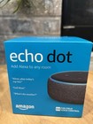 Amazon Echo Dot 3rd Generation W  Alexa Voice Media Device Charcoal -new Sealed