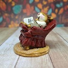 Wee Forest Folk M-159 - Forty Winks  maroon 