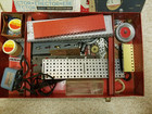 Vintage 1940s A c  Gilbert Erector Set No  10072 W  Original Metal Case   Manual