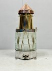 Original Vintage Marine Ship Salvage Aluminium Brass   Copper Old Electric Lamp