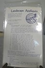 New 1980 Yours Truly Machine   Hand Applique Pattern  landscape   3731 Usa Made
