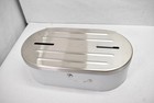 Asi Stainless Steel Twin 9  Jumbo Roll Toilet Tissue Dispenser 89-439-61 Wall