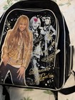 Rare Disney Hannah Montana Backpack 16    Black Gold Miley Cyrus Y2k School Bag
