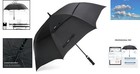Sophisticated 62-inch Golf Umbrella     Double Canopy  Auto Open For Protection