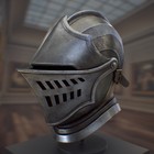 Medieval Knight Armet Helmet 18 Gauge Steel Hand Engraved Wearable Visor Armor