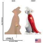 Krypto  superman  Lifesize Cardboard Cutout Standup Standee Poster Super Dog