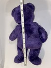 Vintage Princess Diana Purple Bear 1998 Original Beanie Buddy White Rose 13   