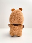 Teddy Bear Costume For Labubu Doll     Fuzzy Brown Suit W  Orange Fruit Patch