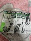 36-packs Set Owner Fishing Hooks   Cutting Point  Stinger Treble