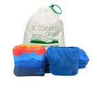 Professional Slide stick Cornhole Bags  set Of 8  - Pro Bags  mountain tropical 