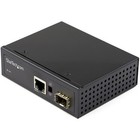 Startech Industrial Fiber To Ethernet Media Converter - 1gbps Sfp To Rj45 cat6 -