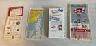 Lot Of 4 Vintage Michigan Maps