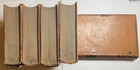 Lot Of 5 Antique Law Books - Cavender English Chancery Reports Simons Etc - 1873