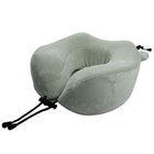 Memory Foam U Shaped Travel Sleep Pillow Neck Support Head Back Cushion Gray