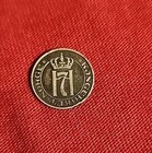  Vintage Norway Coin Issued 1908 1 Ore Old Coin Free Shipping   mk