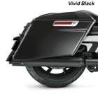 4  Stretched Extended Hard Saddlebags Fit For Harley Touring Cvo Glide 2014-2024