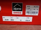 Alpine Swiss Arve Mens Leather Oxford Dress Shoes Lace Up Brogue Cap Toe Sz 12