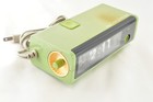 Vintage Rare National Te818 Green Flip Alarm Clock Tested From Japan Yz1132