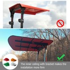 For Kubota  Kioti  Agco Tuff Top Tractor Canopy Orange white green red