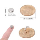 100 Pcs Neodymium Disc Magnets 9mm X 3mm Round Rare Earth Magnets