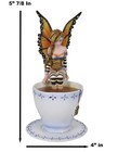 Ebros Amy Brown Fantasy Teacup Mocha Coffee Fairy Figurine Warm Toes 6 5 h
