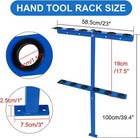 Landscape Hand Tool Rack For Truck Trailer  Vertical Hand Rack For Landscaping