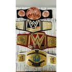 Wwe Bulk Lot-43 Wwe Figurines  4 Belts  2 Wrestling Rings  Lots Of Accessories 