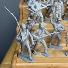 Marx Csa Civil War Gray Soldiers Lot 44 Pieces Read