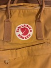 Fjallraven Kanken Classic Backpack 23510 Yellow Bag Unisex Logo Pockets