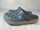 Crocs Crocband Ii Clogs Shoes Unisex Charcoal Gray Slip On - M 8 W 10