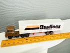 Vintage 1980s Bradlees Clothing Department Store Semi Diecast 6    Length Toy Rare