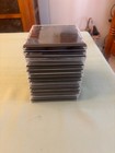Lot Of 15 Cd Jewel Cases Empty Clear   Black Used Standard Size