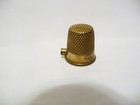 Thimble Gadget  Vintage Brass  threader 
