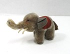 Vintage Steiff Mohair Elephant Non-jointed 4  No Tags